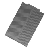 Drainable Heat Insulation Pad Silicone Table Placemat Pot Bowl Dish Mat Kitchen GadgetsGray - Side View