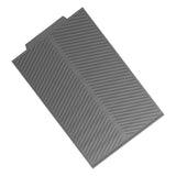 Drainable Heat Insulation Pad Silicone Table Placemat Pot Bowl Dish Mat Kitchen GadgetsGray - Top-Down View
