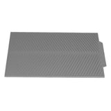 Drainable Heat Insulation Pad Silicone Table Placemat Pot Bowl Dish Mat Kitchen GadgetsGray
