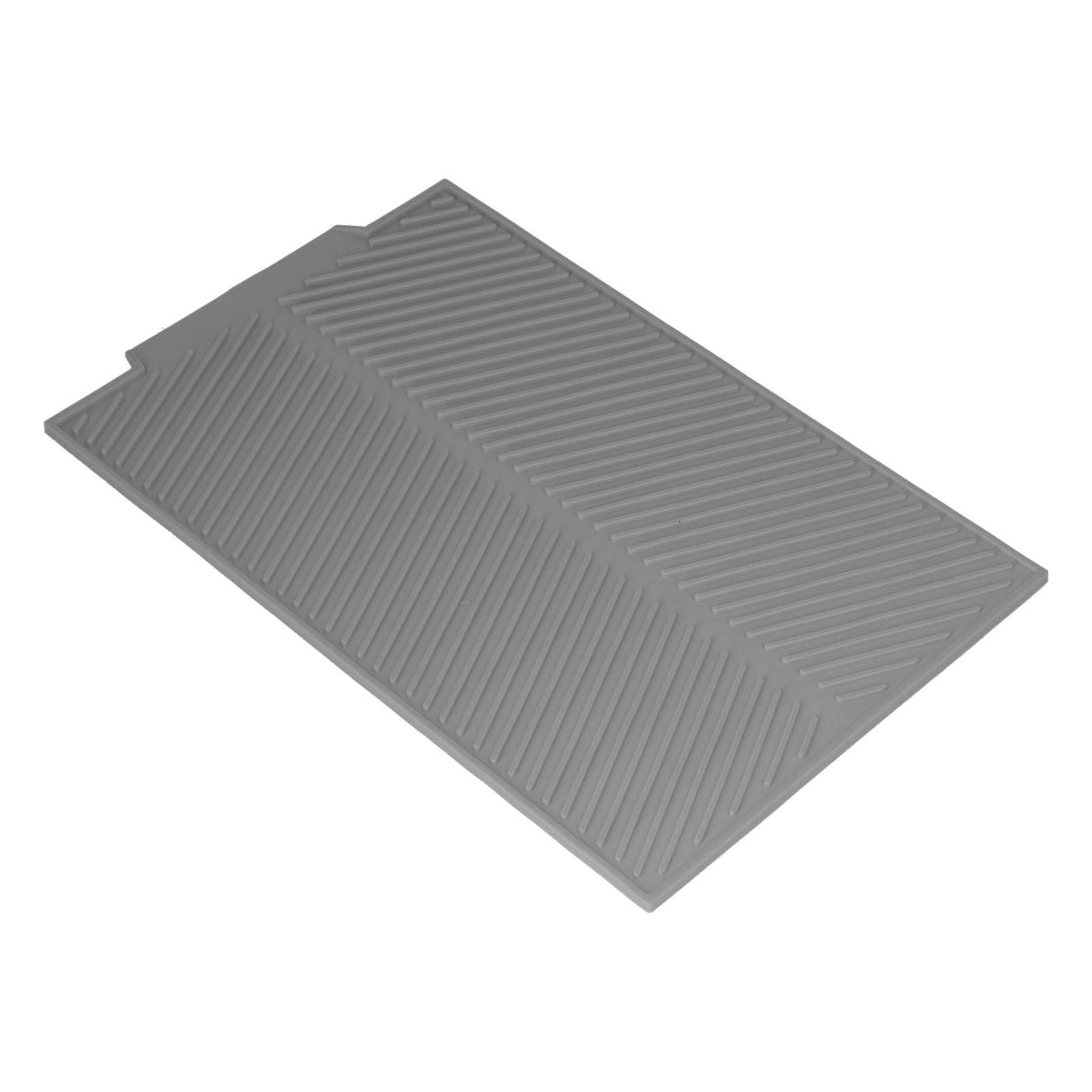 Drainable Heat Insulation Pad Silicone Table Placemat Pot Bowl Dish Mat Kitchen GadgetsGray