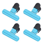 10Pcs Food Clip ABS Chip Bag Clip Good Sealing and Multifunction Non Slip Clip for Kitchen BlueLarge