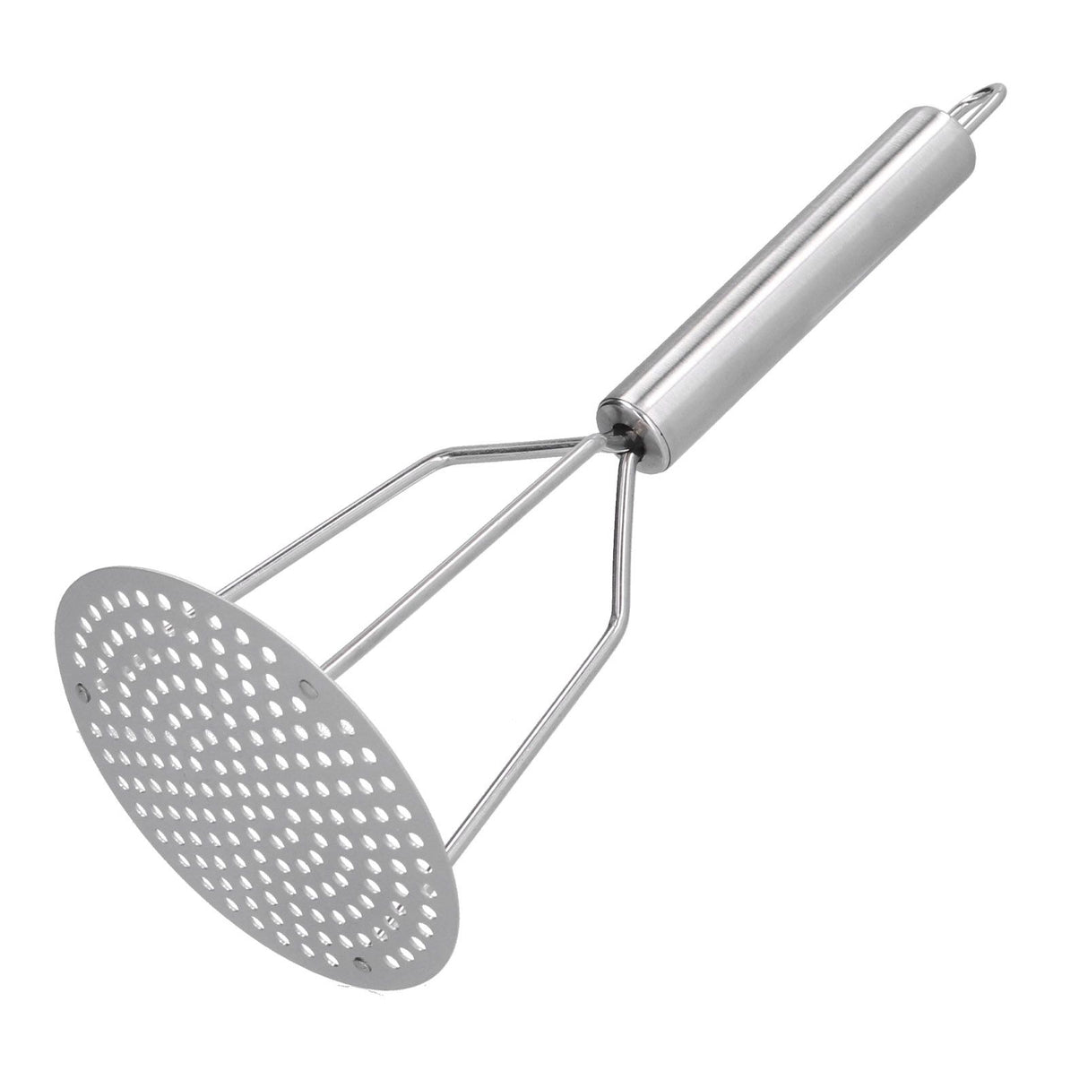 Potato Masher Stainless Steel Potato Masher Fruit and Meat Masher with Ergonomic Handle for Kitchen