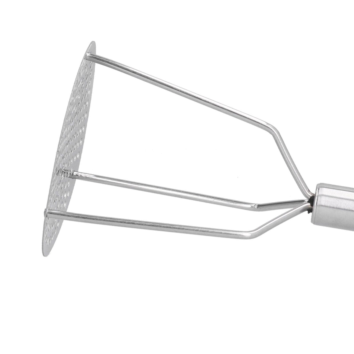 Potato Masher Stainless Steel Potato Masher Fruit and Meat Masher with Ergonomic Handle for Kitchen