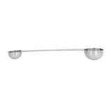 Coffee Scoop with Scale Length Double End Measuring Spoon Stainless Steel Tablespoon Seasoning Spoon