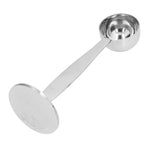 Stainless Steel Coffee Tamper Spoon Coffee Bean Scoop Double End 2 in 1 Coffee Powder Spoon