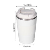380ML Thermal Travel Mug Insulated Cup Portable Stainless Steel Vacuum Coffee Mug for Outdoor CarCoffee Cup