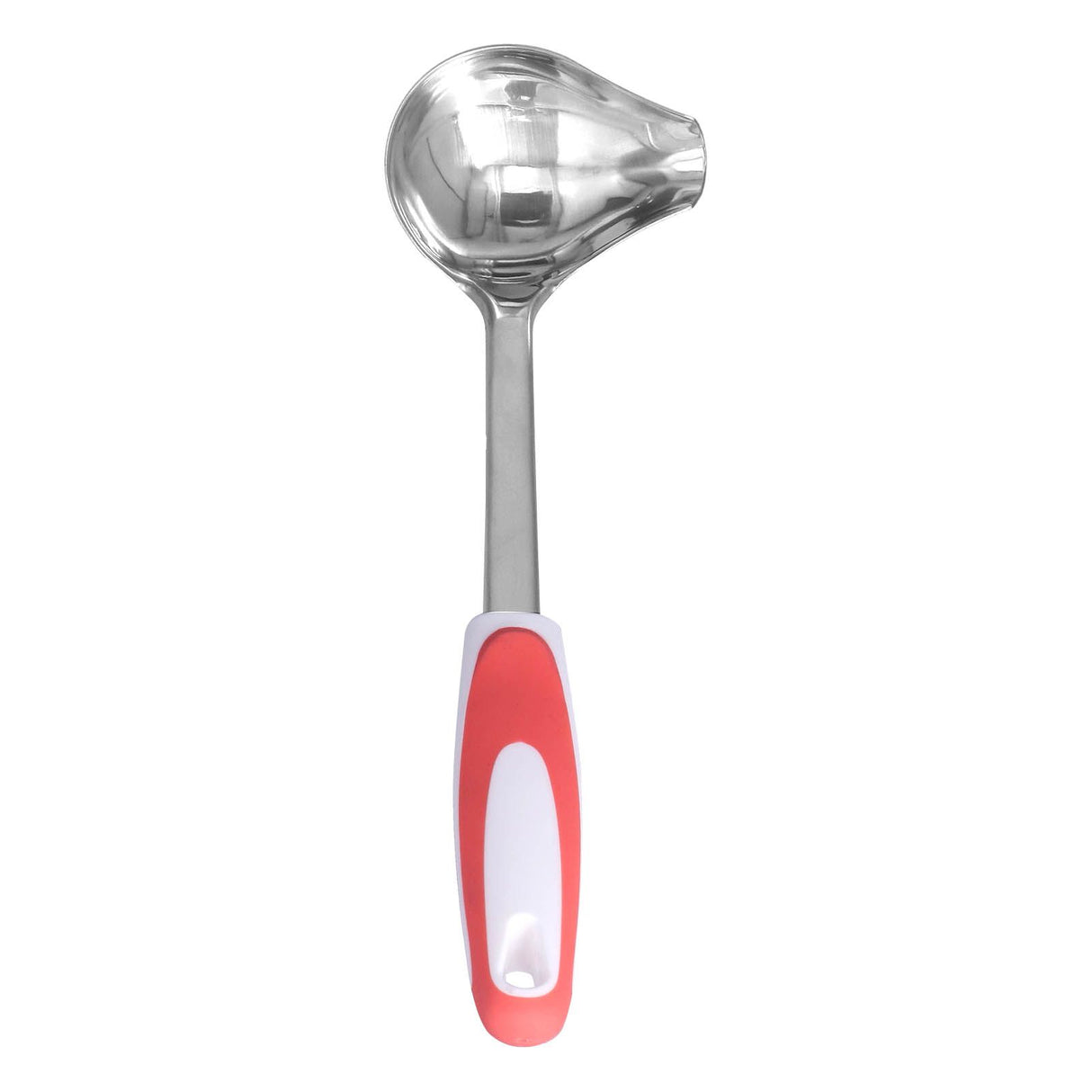 Ladle Spoon Stainless Steel Non Slip Portable Side Mouth Canning Ladle for Kitchen Restaurant Hotel