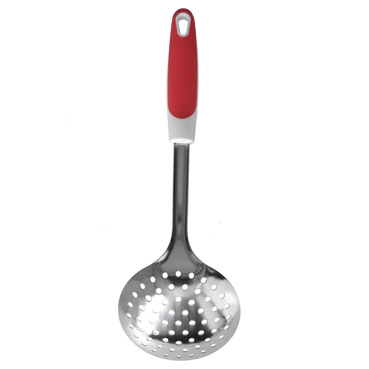 Thickened Colander Spoon Hand Polished Soup Hot Pot Spoon Non Slip Stainless Steel Kitchen Strainer Scoop