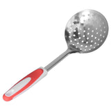 Thickened Colander Spoon Hand Polished Soup Hot Pot Spoon Non Slip Stainless Steel Kitchen Strainer Scoop