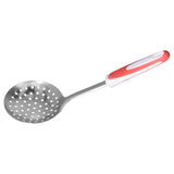 Thickened Colander Spoon Hand Polished Soup Hot Pot Spoon Non Slip Stainless Steel Kitchen Strainer Scoop