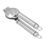 Chestnut Clip Stainless Steel Cross Shaped Portable Manual Walnut Opener for Home Restaurant - Side View