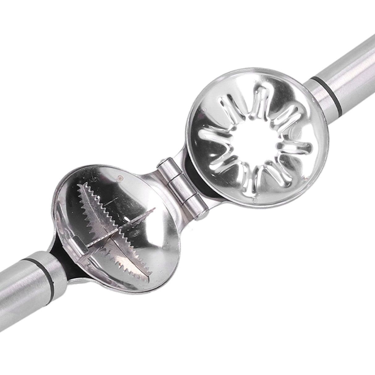 Chestnut Clip Stainless Steel Cross Shaped Portable Manual Walnut Opener for Home Restaurant