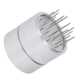 Coffee Needle Distributor with Base Effective Dispersion Rust Resistant Stainless Steel Hand Coffee Stirrer Silver 53mm/2.1in