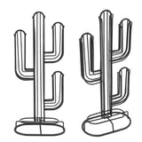 Cactus Shaped Coffee Pod Holder Home Black Iron Coffee Capsule Storage Stand Organizer Holds 48 Coffee Pods - Extra Image