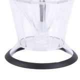 Diamond Honey Bottle Press Type Transparent Glass 200ml Handheld Oil Dispenser for Soy Sauce - Extra Image