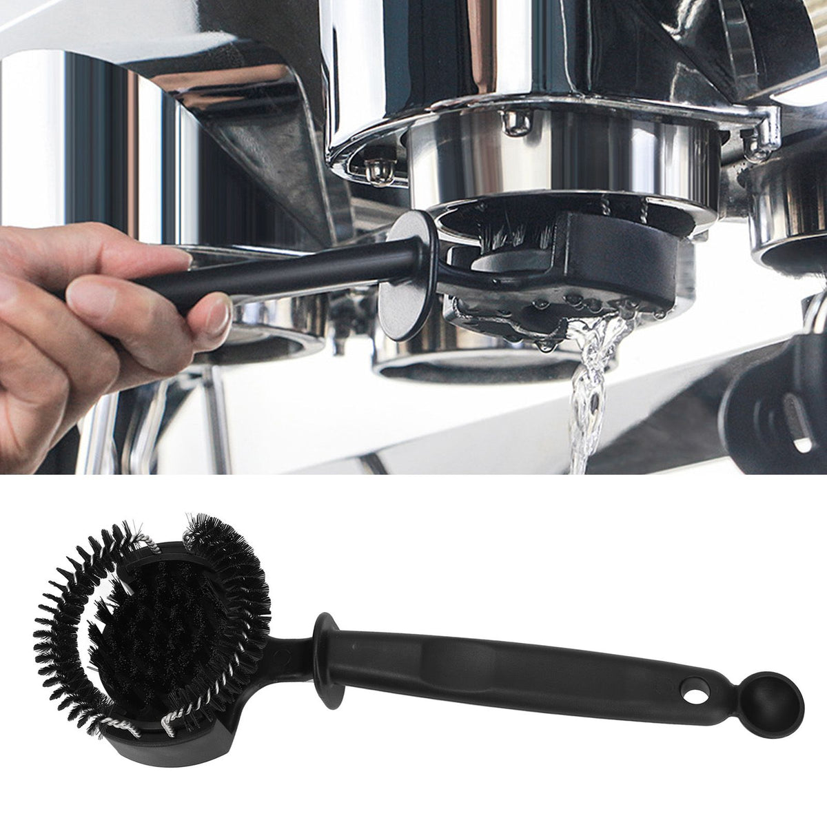 Coffee Machine Brewing Head Clean Brush Removable Coffee Maker Cleaning Brush Tool 58MM