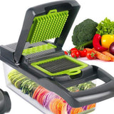 Vegetable Chopper 15 in 1 Vegetable Cutter Household Potato Chopper Radish Grater for Kitchen