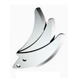 Garlic Chopper Machine Portable Mini Manual Hand Mincer 500ml Gray with Spare Blade