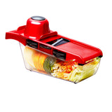 6 in 1 Vegetable Slicers Kitchen Multifunctional Food Potato Veggie Chopper Dicer Cutter with Peeler - Side View