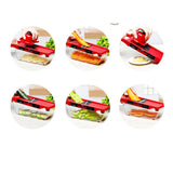 6 in 1 Vegetable Slicers Kitchen Multifunctional Food Potato Veggie Chopper Dicer Cutter with Peeler - Extra Image