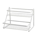 Kitchen Countertop Storage Rack Space Saving Multifunctional 2 Tiers Spice Toiletries Makeup Counter Standing Shelf White