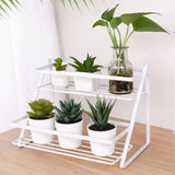 Kitchen Countertop Storage Rack Space Saving Multifunctional 2 Tiers Spice Toiletries Makeup Counter Standing Shelf White