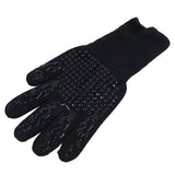 Heat Resistant Cooking Gloves Non Slip Reversible Use Polyester Cotton Lining Oven Glove for Grilling Barbecue Cooking