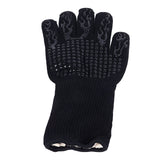 Heat Resistant Cooking Gloves Non Slip Reversible Use Polyester Cotton Lining Oven Glove for Grilling Barbecue Cooking