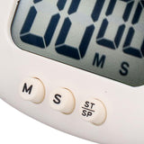 Digital Kitchen Timer Countup Countdown Cartoon Animal Sound Flash Alert Easy Operation with Stand for Cooking Teaching White Tiger - Extra Image
