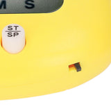 Digital Kitchen Timer Countup Countdown Cartoon Animal Sound Flash Alert Easy Operation with Stand for Cooking Teaching Yellow Chick - Extra Image