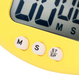 Digital Kitchen Timer Countup Countdown Cartoon Animal Sound Flash Alert Easy Operation with Stand for Cooking Teaching Yellow Chick - Extra Image