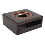 Bamboo Teapot Warmer Rapid Heating Traditional Save Energy Bamboo Tea Warmer Base for Teaware Accessories - Side View