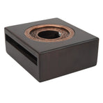 Bamboo Teapot Warmer Rapid Heating Traditional Save Energy Bamboo Tea Warmer Base for Teaware Accessories
