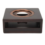 Bamboo Teapot Warmer Rapid Heating Traditional Save Energy Bamboo Tea Warmer Base for Teaware Accessories