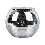 Disco Ball Ice Bucket Plastic Large Capacity Party Drink Bucket for Beer Cocktail Wine Silver