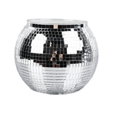 Disco Ball Ice Bucket Plastic Large Capacity Party Drink Bucket for Beer Cocktail Wine Silver - Extra Image
