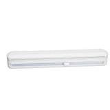 Plastic Wrap Dispenser with Slide Cutter Smooth Cutting Adjustable Reusable Cling Film Dispenser for Tin Foil S 37x6.5cm - Front View