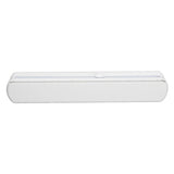 Plastic Wrap Dispenser with Slide Cutter Smooth Cutting Adjustable Reusable Cling Film Dispenser for Tin Foil S 37x6.5cm - Top-Down View