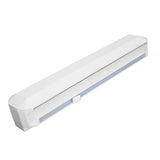 Plastic Wrap Dispenser with Slide Cutter Smooth Cutting Adjustable Reusable Cling Film Dispenser for Tin Foil M 38.5x7.5cm