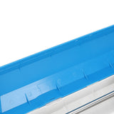 Plastic Wrap Dispenser with Slide Cutter Smooth Cutting Adjustable Reusable Cling Film Dispenser for Tin Foil L 38x9.8cm - Extra Image