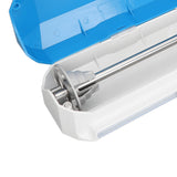 Plastic Wrap Dispenser with Slide Cutter Smooth Cutting Adjustable Reusable Cling Film Dispenser for Tin Foil L 38x9.8cm - Extra Image