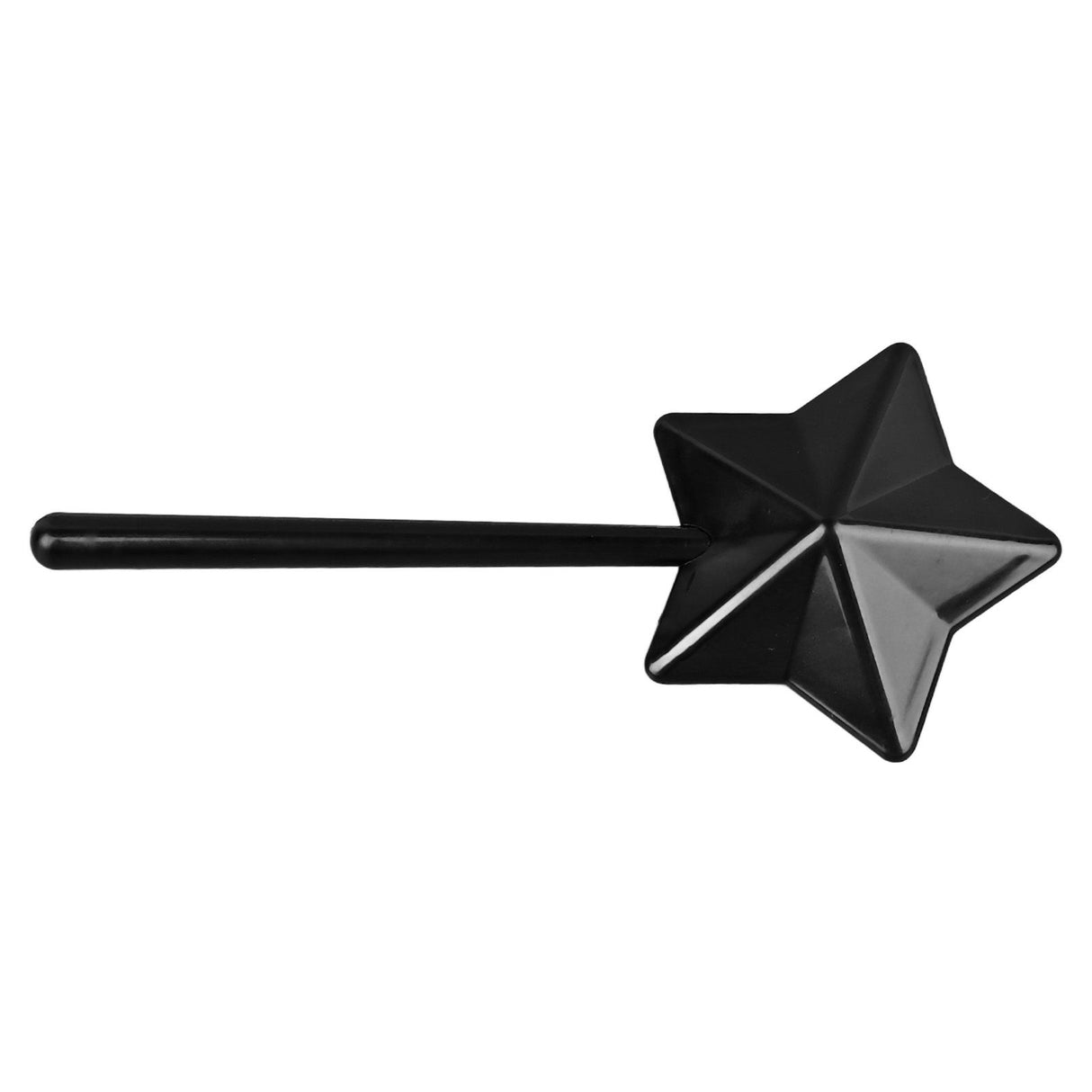 Salt and Pepper Shaker Wand Plastic Cute Practical Pentagram Shape Salt Dispenser Black