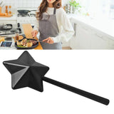 Salt and Pepper Shaker Wand Plastic Cute Practical Pentagram Shape Salt Dispenser Black