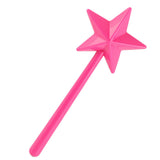 Salt and Pepper Shaker Wand Plastic Cute Practical Pentagram Shape Salt Dispenser Pink - Low Angle