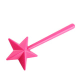 Salt and Pepper Shaker Wand Plastic Cute Practical Pentagram Shape Salt Dispenser Pink