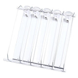Drink Organizer for Fridge Spring Loaded Adjustable Push Rod Slide Rail Soda Can Dispenser for Beer Beverages 38cm White - 45-Degree Angle