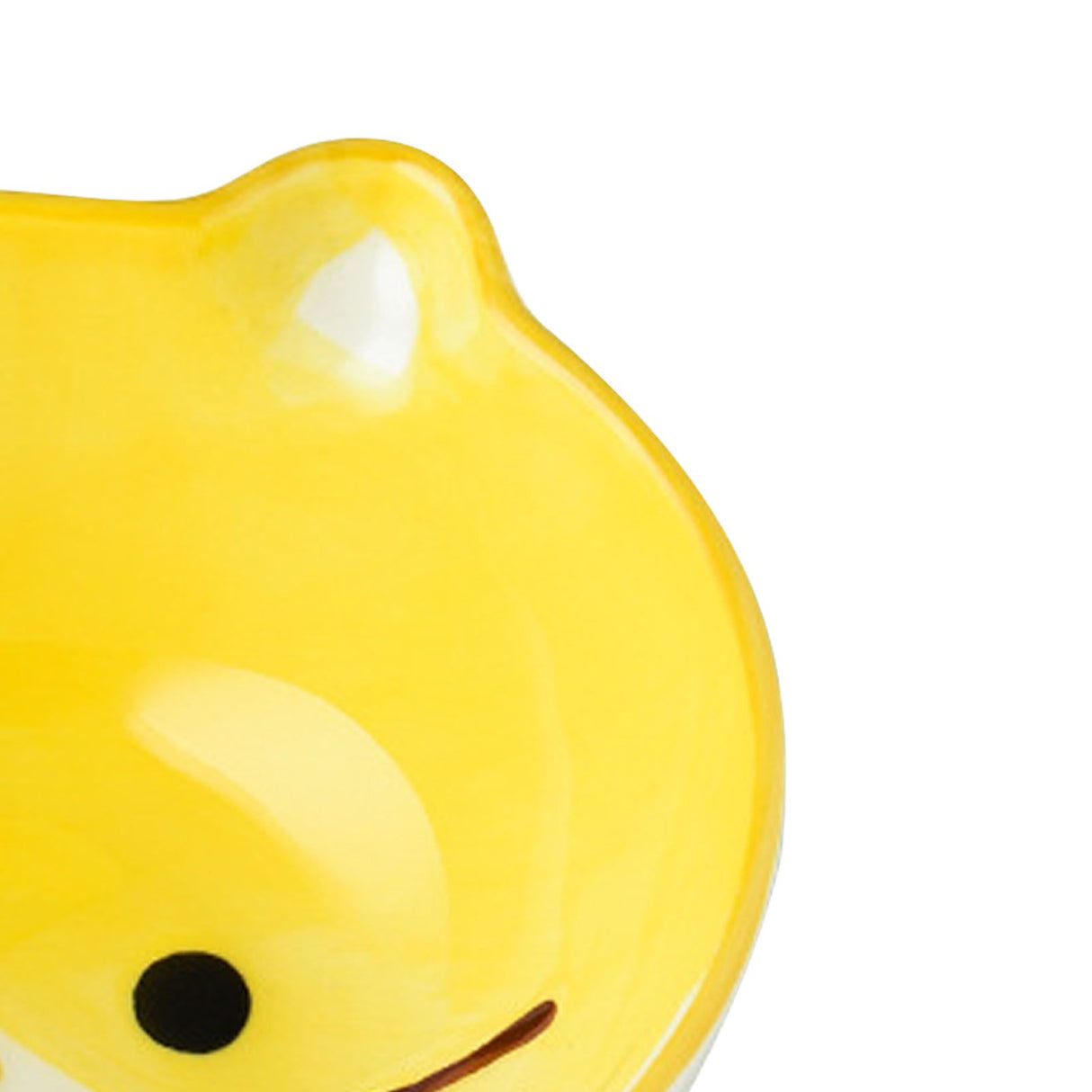 Kids Bowl Ceramic Cute Cartoon Animal Shape Rice Bowls Reusable Dinner Tableware for Serving Soup Cereal Pasta Ice Cream Cat