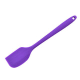 Silicone Spatula Food Grade High Heat Resistant Non Stick Spatula Kitchen Utensils Cookware for Cooking Baking Purple