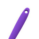 Silicone Spatula Food Grade High Heat Resistant Non Stick Spatula Kitchen Utensils Cookware for Cooking Baking Purple - Extra Image