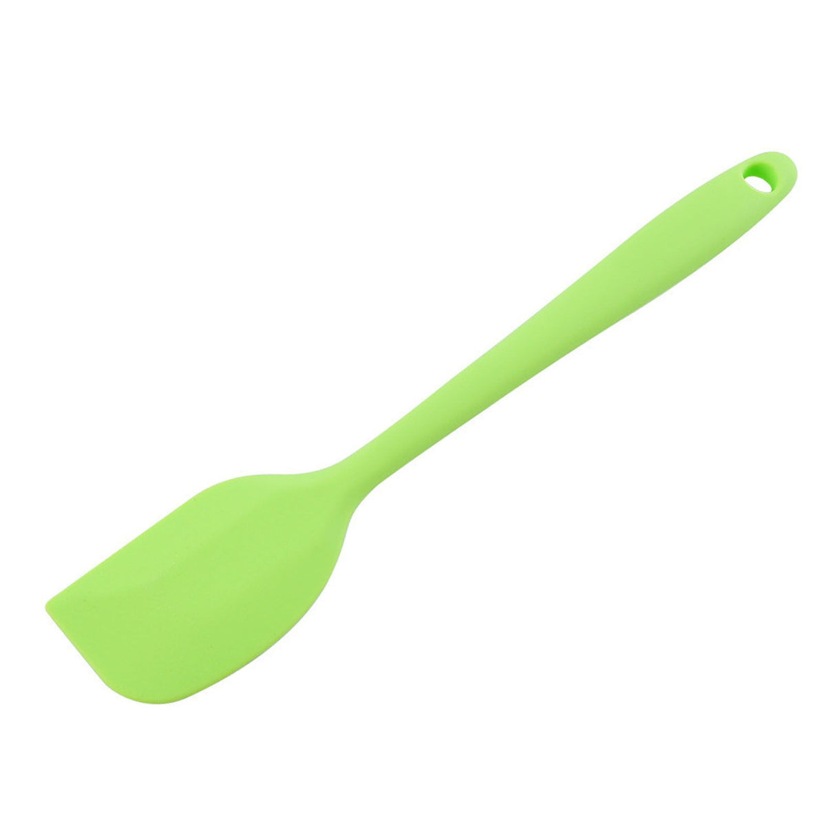 Silicone Spatula Food Grade High Heat Resistant Non Stick Spatula Kitchen Utensils Cookware for Cooking Baking Green